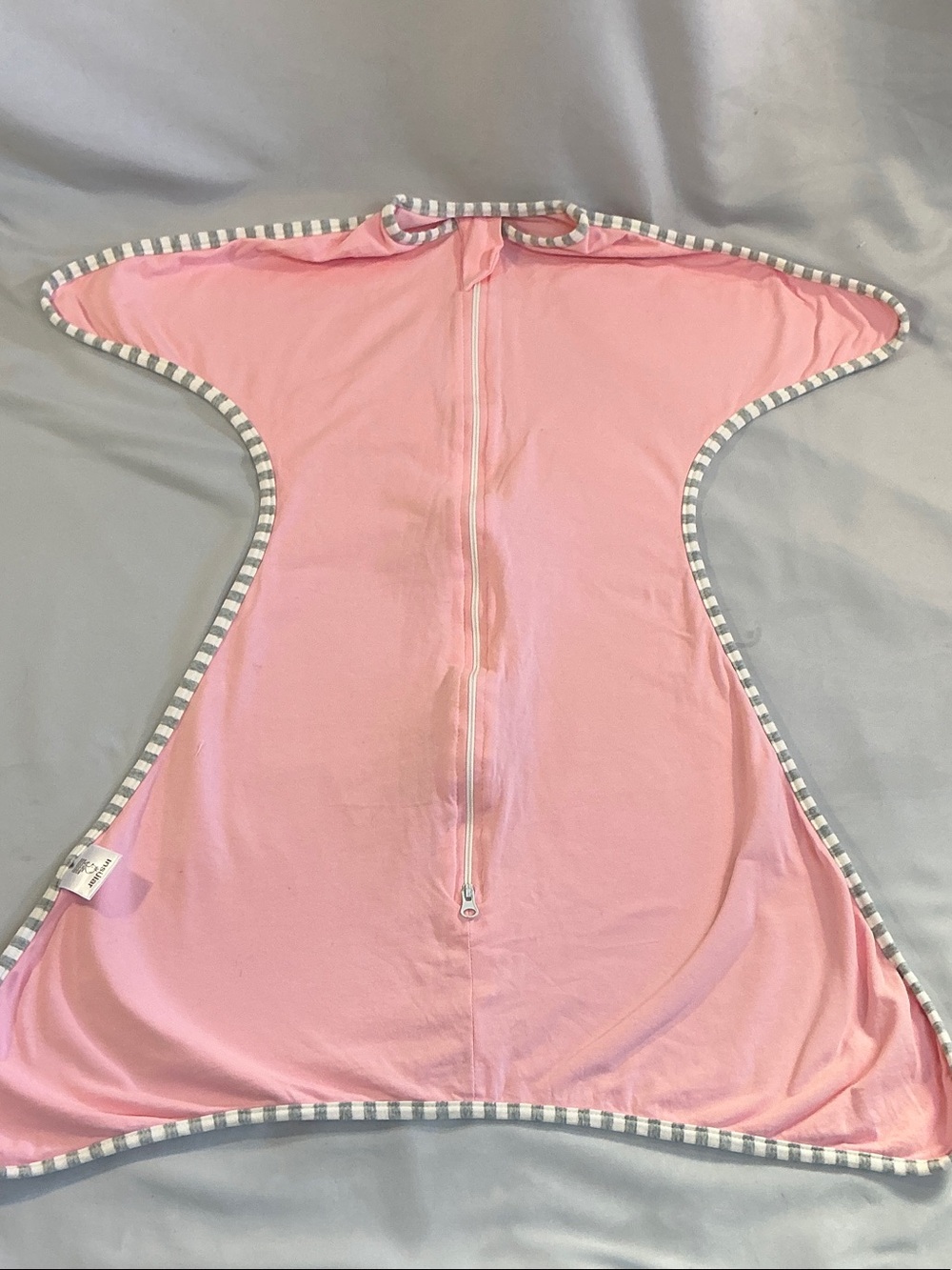Insular Baby Pink Swaddle Sleep Sack with Zip Closure